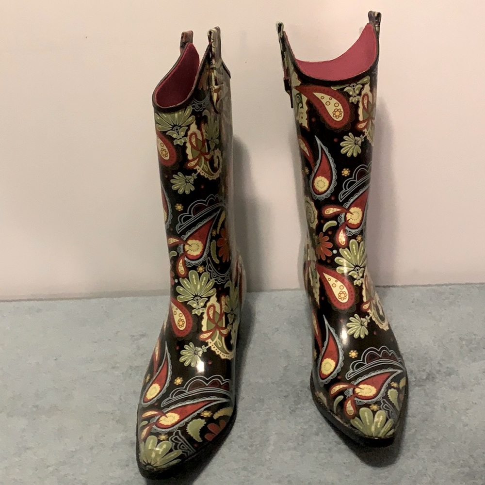 Corkys Cowboy-style rain boots